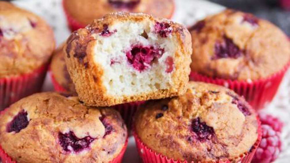 Banana Raspberry Muffins Marcy Goldman's Better Baking