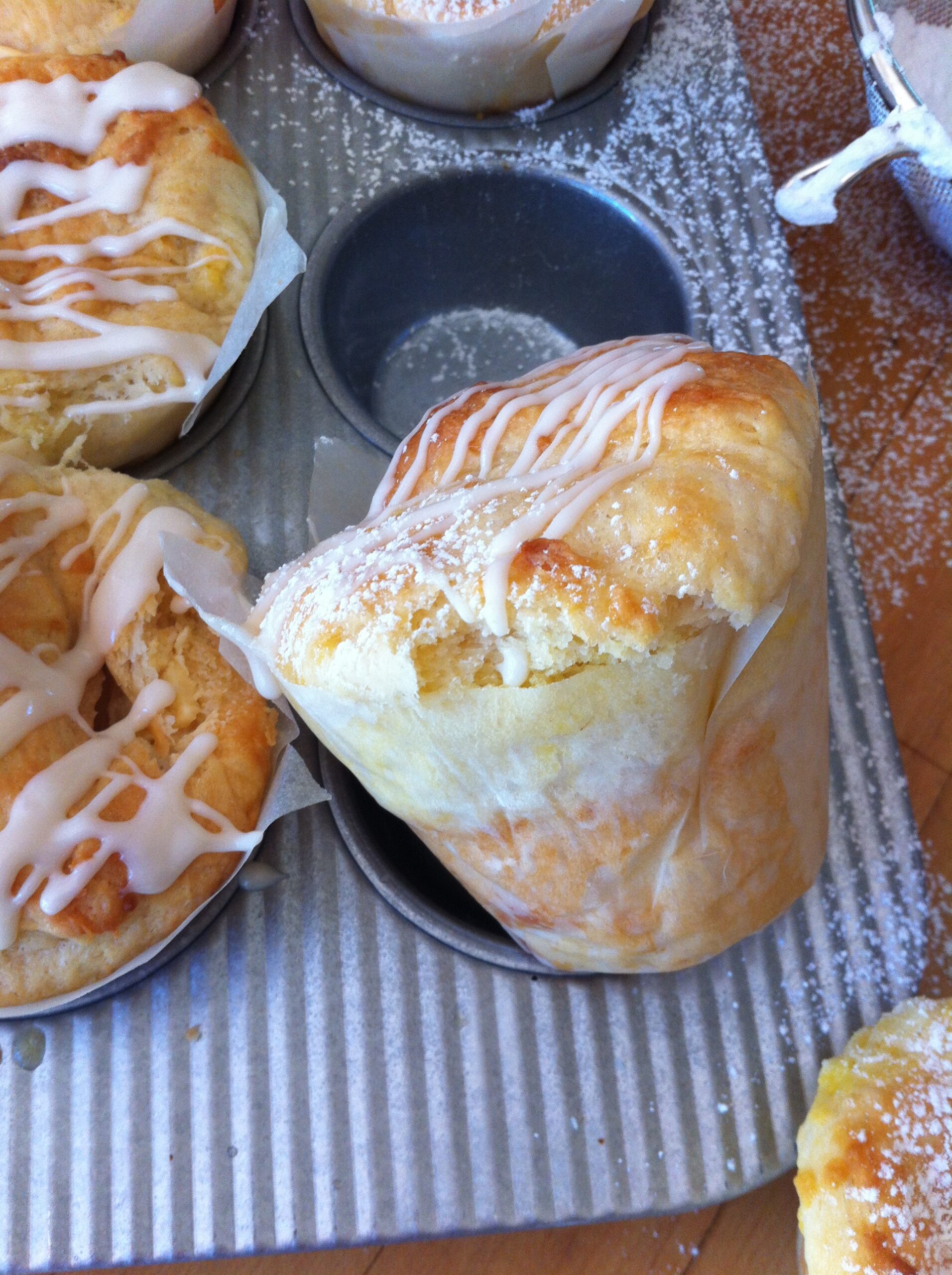 White Chocolate Brioche Muffins Marcy Goldman's Better Baking