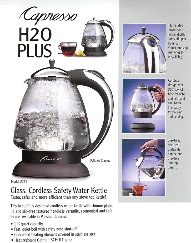 Capresso Kettles Combine Aesthetics and Function in a Beautiful Way! Marcy Goldman's Better Baking