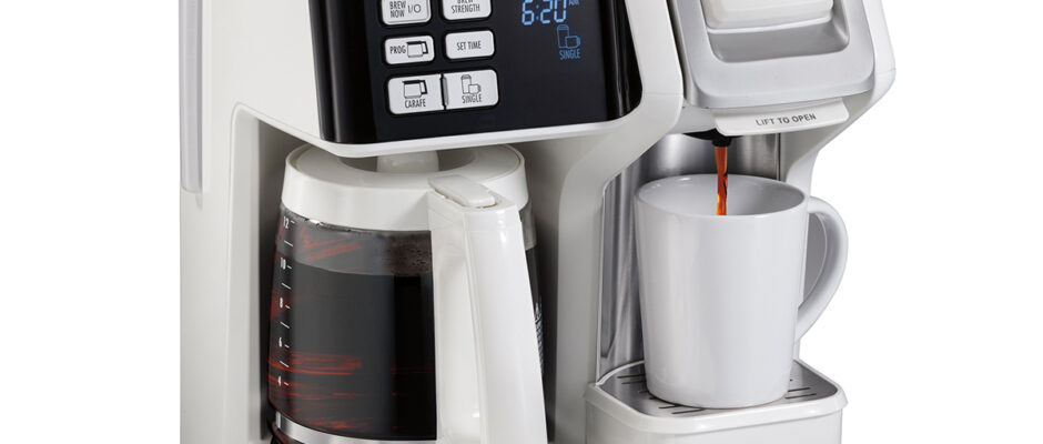 Hamilton Beach Flex and Brew Coffee Maker Offers a lot of Perks!