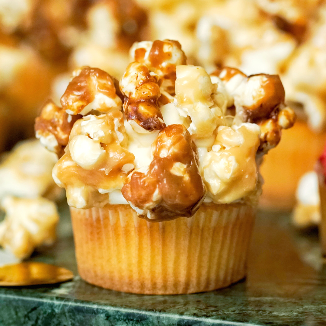 Caramel Popcorn Cupcakes Marcy Goldman's Better Baking