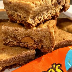 Reese's Peanut Butter Cup Blondies