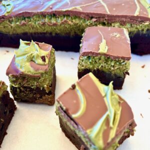 Knafeh Pistachio Brownies